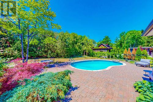 1401 Bunsden Avenue, Mississauga (Sheridan), ON - Outdoor With In Ground Pool