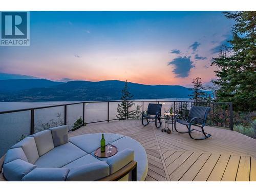 1252 Kyndree Court, Kelowna, BC - Outdoor With Body Of Water With Deck Patio Veranda With View