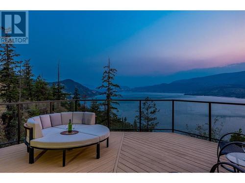 1252 Kyndree Court, Kelowna, BC - Outdoor With Body Of Water With Deck Patio Veranda With View