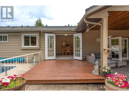 3132 Shannon Court, West Kelowna, BC - Outdoor With Deck Patio Veranda With Exterior