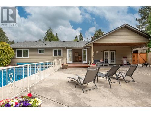 3132 Shannon Court, West Kelowna, BC - Outdoor With In Ground Pool With Deck Patio Veranda