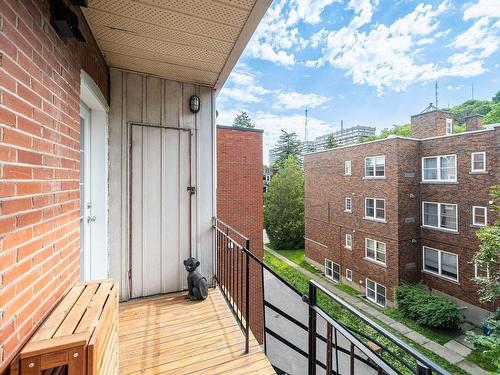 Balcony - 6-3750 Rue Du Frère-André, Montréal (Côte-Des-Neiges/Notre-Dame-De-Grâce), QC - Outdoor With Exterior