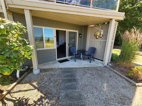 205-3295 Island Hwy West, Qualicum Beach, BC - Outdoor With Deck Patio Veranda With Exterior