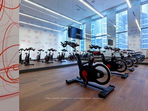 3008-10 York St, Toronto, ON - Indoor Photo Showing Gym Room