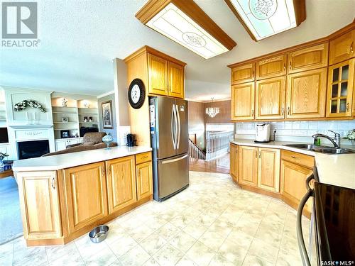 Eberle Acreage, Nipawin Rm No. 487, SK - Indoor Photo Showing Kitchen With Double Sink