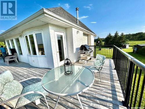 Eberle Acreage, Nipawin Rm No. 487, SK - Outdoor With Deck Patio Veranda