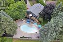 36 Simcoe Street, Caledon, ON  - Outdoor With In Ground Pool With Deck Patio Veranda With View 