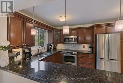 4320 Shelby Crescent, Mississauga (Rathwood), ON - Indoor Photo Showing Kitchen With Stainless Steel Kitchen With Double Sink With Upgraded Kitchen