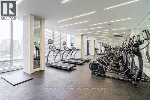 704 - 9 Bogert Avenue, Toronto, ON - Indoor Photo Showing Gym Room