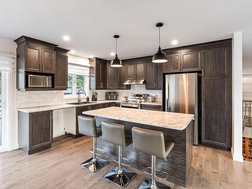 Kitchen - 207 Rue Des Pins, Roxton Falls, QC - Indoor Photo Showing Kitchen With Upgraded Kitchen