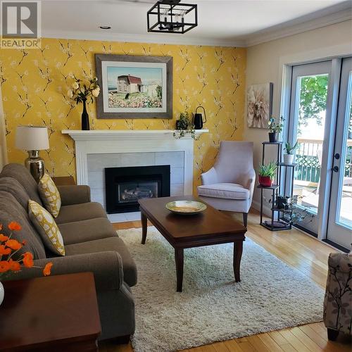 40 Halifax Street, St John’S, NL - Indoor Photo Showing Living Room With Fireplace