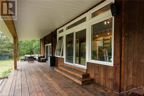 855 Highway 17 E, Bonfield, ON - Outdoor With Deck Patio Veranda With Exterior