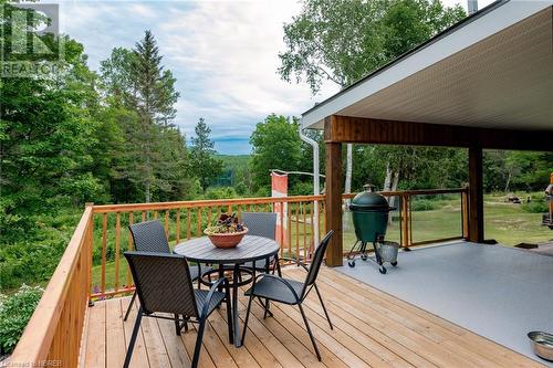 855 Highway 17 E, Bonfield, ON - Outdoor With Deck Patio Veranda With Exterior