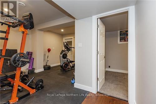 855 Highway 17 E, Bonfield, ON - Indoor Photo Showing Gym Room