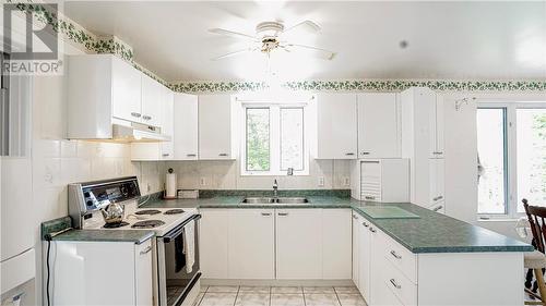 94 Don'S, Mindemoya, ON - Indoor Photo Showing Kitchen With Double Sink