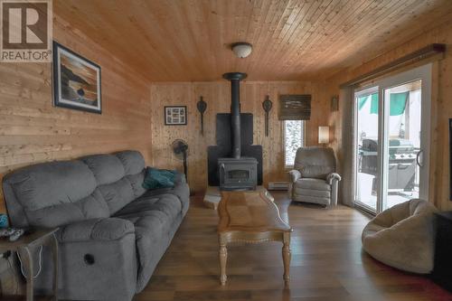 18 Kellys Point, Howley, NL - Indoor Photo Showing Living Room With Fireplace