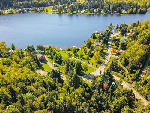 Photo aÃ©rienne - 360 Ch. Du Lac-St-Louis E., Saint-Zénon, QC - Outdoor With Body Of Water With View