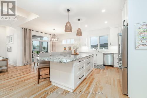 76 Navigation Drive, Prince Edward County (Ameliasburgh), ON - Indoor Photo Showing Kitchen With Upgraded Kitchen