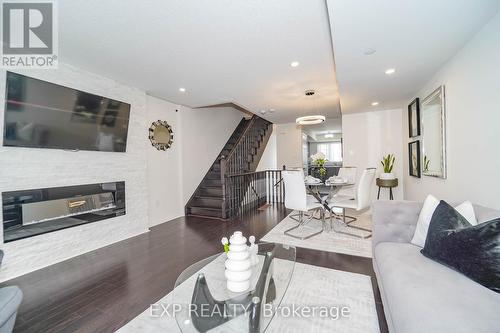 2560 Bromus Path, Oshawa (Windfields), ON - Indoor Photo Showing Living Room With Fireplace