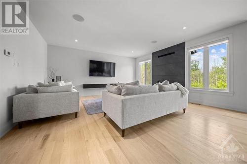 148 Westar Farm Way, Ottawa, ON - Indoor Photo Showing Living Room With Fireplace