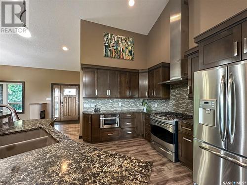 Holars Haven Acreage, Spy Hill Rm No. 152, SK - Indoor Photo Showing Kitchen With Stainless Steel Kitchen With Double Sink With Upgraded Kitchen