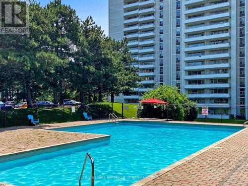 1111 - 10 Parkway Forest Drive, Toronto (Henry Farm), ON - Outdoor With In Ground Pool