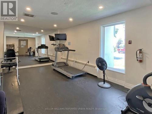 1111 - 10 Parkway Forest Drive, Toronto (Henry Farm), ON - Indoor Photo Showing Gym Room