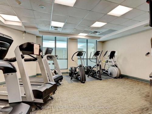 Ph212-155 Beecroft Rd, Toronto, ON - Indoor Photo Showing Gym Room