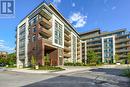 502 - 1 Neighbourhood Lane, Toronto (Stonegate-Queensway), ON  - Outdoor With Balcony With Facade 