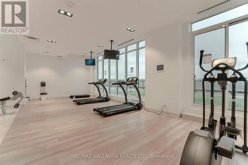 502 - 1 Neighbourhood Lane, Toronto (Stonegate-Queensway), ON - Indoor Photo Showing Gym Room