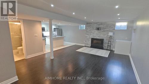 Bsmt - 3187 George Savage Avenue, Oakville, ON - Indoor With Fireplace