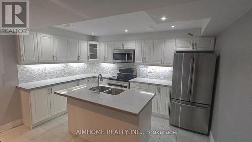 Bsmt - 3187 George Savage Avenue, Oakville, ON - Indoor Photo Showing Kitchen With Double Sink