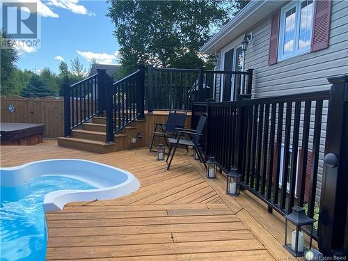 1060 Birchwood Drive, Bathurst, NB - Outdoor With Deck Patio Veranda With Exterior