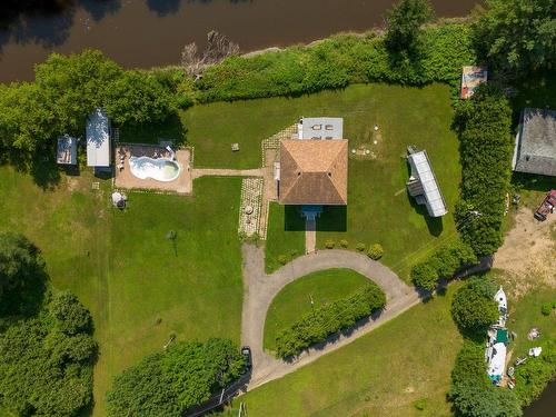 Aerial photo - 522 Ch. De La Presqu'Île, Saint-André-Avellin, QC - Outdoor With View