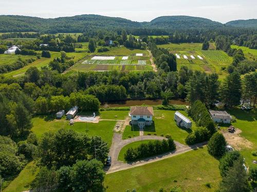 Aerial photo - 522 Ch. De La Presqu'Île, Saint-André-Avellin, QC - Outdoor With View