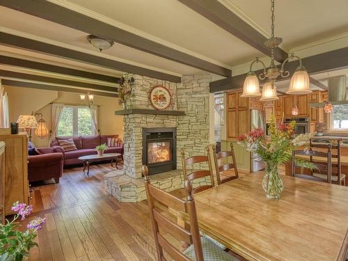 Overall view - 2100 Route 321, Lac-Simon, QC - Indoor With Fireplace