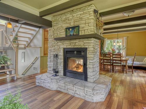 Other - 2100 Route 321, Lac-Simon, QC - Indoor Photo Showing Living Room With Fireplace