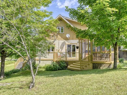 Frontage - 2100 Route 321, Lac-Simon, QC - Outdoor With Deck Patio Veranda