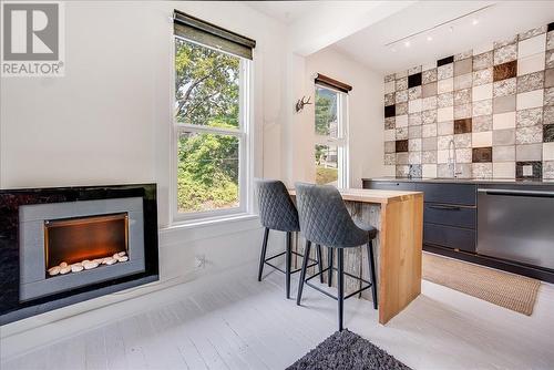 614 Josephine  Street, Nelson, BC - Indoor With Fireplace