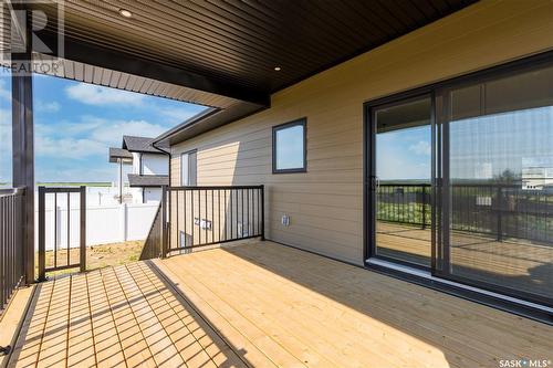 576 Kalra Street, Saskatoon, SK - Outdoor With Deck Patio Veranda With Exterior