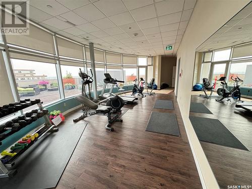 602 2300 Broad Street, Regina, SK - Indoor Photo Showing Gym Room