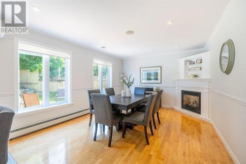 65 Regent Street, St. John’S, NL - Indoor Photo Showing Dining Room With Fireplace