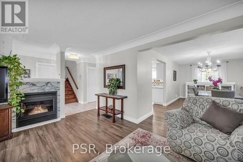 154 Gainsborough Road, Hamilton (Riverdale), ON - Indoor Photo Showing Living Room With Fireplace