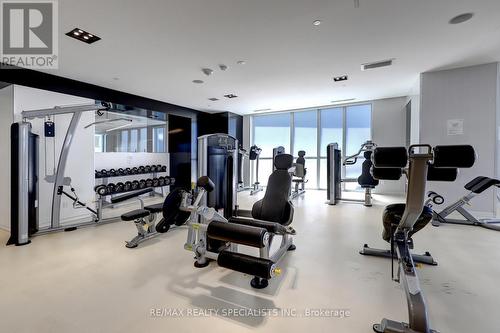 706 - 56 Annie Craig Drive, Toronto (Mimico), ON - Indoor Photo Showing Gym Room