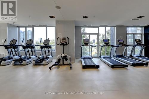 706 - 56 Annie Craig Drive, Toronto (Mimico), ON - Indoor Photo Showing Gym Room