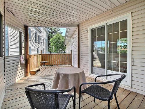 Terrasse - 6296 Rue Principale, Sainte-Croix, QC - Outdoor With Deck Patio Veranda With Exterior