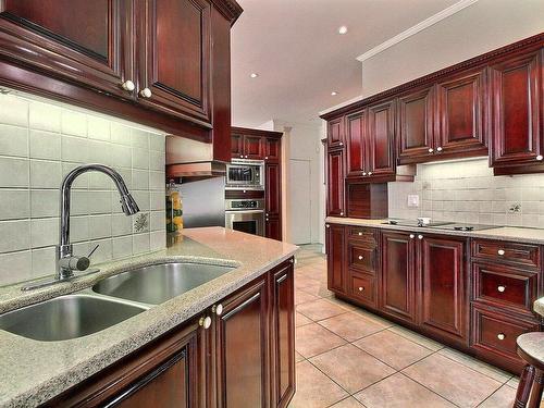 Kitchen - 6296 Rue Principale, Sainte-Croix, QC - Indoor Photo Showing Kitchen With Double Sink