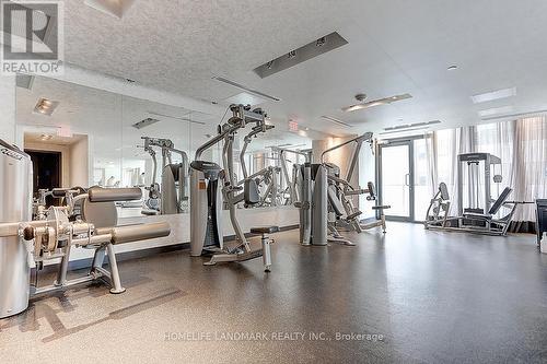 2203 - 426 University Avenue, Toronto, ON - Indoor Photo Showing Gym Room