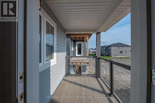 313 Mullighan Gardens, Peterborough (Northcrest), ON - Outdoor With Balcony With Exterior