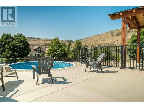 6552 Goose Lake Road, Vernon, BC - Outdoor With In Ground Pool